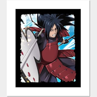 MADARA UCHIHA MERCH VTG Posters and Art